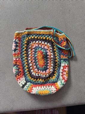 Urban outfitters Colorful crocheted bag